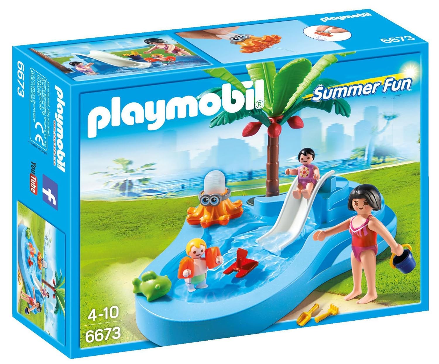 *BEST PRICES!* Amazon PLAYMOBIL Swimming Pool with Terrace Play Set