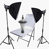 2 X 1000W Photo Studio Lighting Light & Photography Equipment Table, AZS-PLT101KIT03