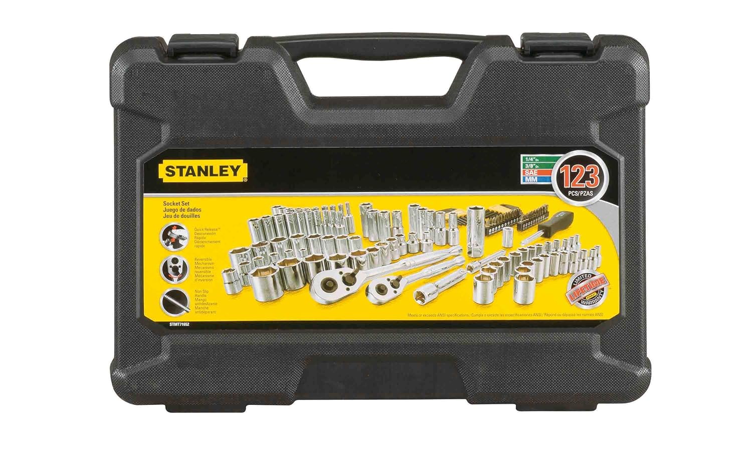 Stanley STMT71652 123-Piece Socket Set - Hand Tool Sets - Amazon.com