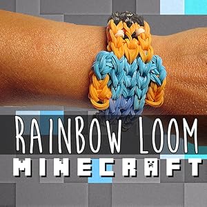 Rainbow Loom Minecraft Ender Dragon