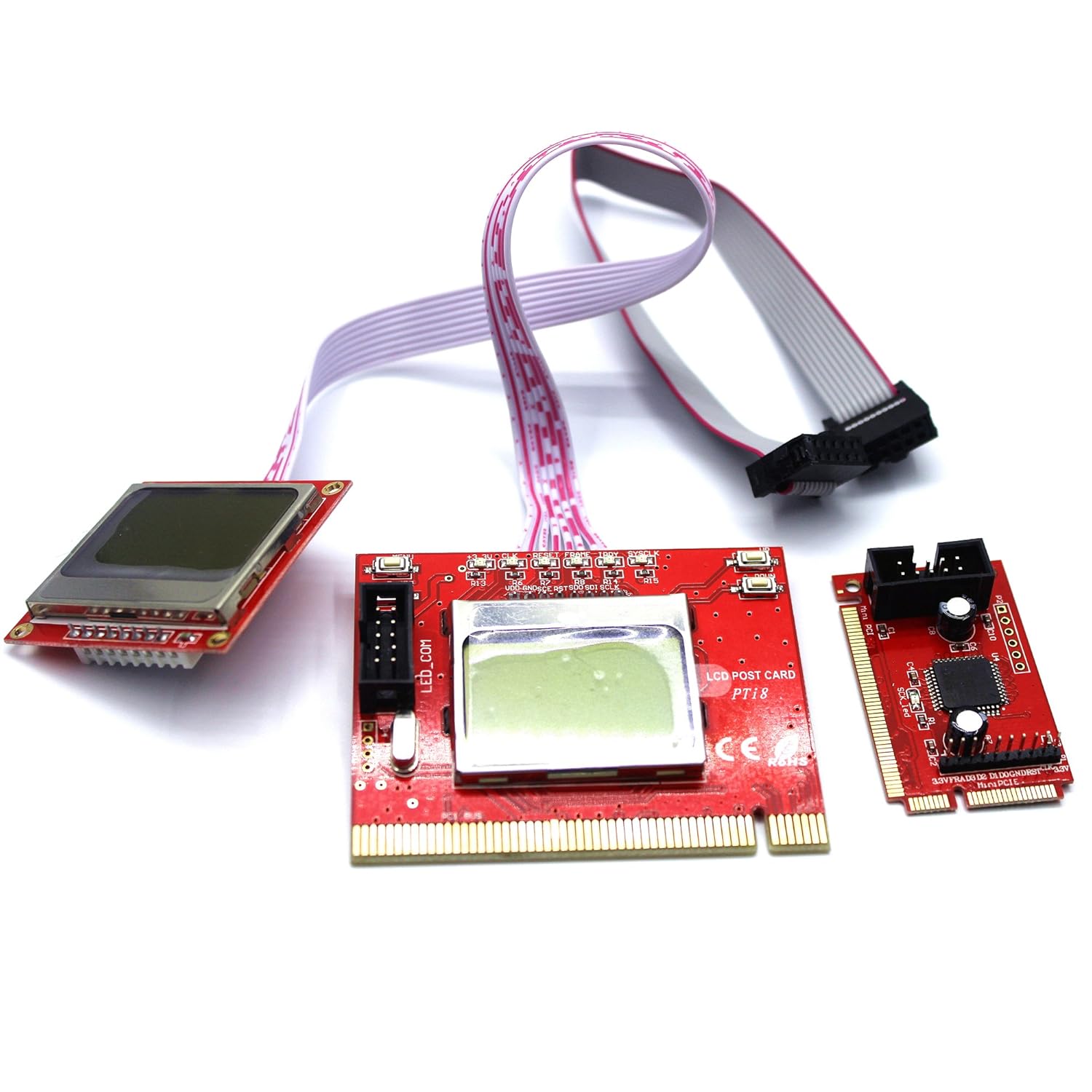 LEAGY (TM) Laptop Pc Computer PCI Motherboard Diagnostic Tester