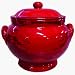 Mamma Ro Cookie Jar, Red