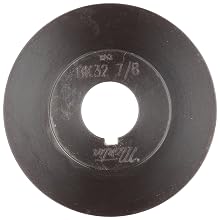 Martin BK47 1 1/8 FHP Sheave BS, 4L/5L or B Belt Section, 1 Groove, 1-1/8" Bore, Class 30 Gray Cast Iron, 4.45" OD, 5575 max rpm, 3.7 Datum/4.1 Datum