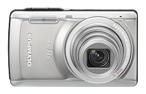 Olympus Stylus 7040 14 MP Digital Camera with 7x Wide Angle Dual Image Stabilized Zoom and 3.0 inch LCD (Titanium)