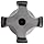 Union Butterfield 1500(UNC)/1500(UNF)/1500(UNS) High-Speed Steel Hand Tap, Uncoated (Bright) Finish, Round Shank With Square End
