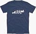 TISCHTENNISSPIELER EVOLUTION tischtennis table tennis ping pong T-Shirt S-XXL Navy L