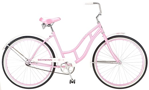 Schwinn Women's Parkview Cruiser Bicycle, Pink, 26-Inch