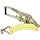 Mazzella 2 Inch X 27 Feet Wide Handle Rachet Tie-Down Assembly with Wire Hooks Both Ends