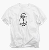 FIJI RUGBY LOGO T-SHIRT (WHITE) SHORT-SLEEVE