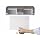 Clean Cut Touchless Paper Towel Dispenser, Stainless Finish