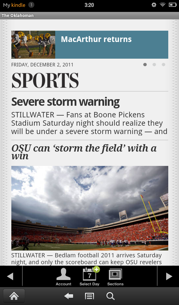 Amazon.com: The Oklahoman: Appstore for Android