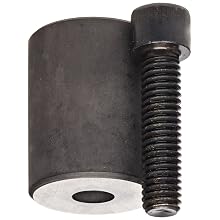 Jergens 25711 Jig Foot, Low Carbon Steel With Black Oxide Finish, 7/8" W x 1" H
