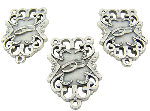 silver catholic wedding rings