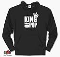 KING OF POP michael jackson Hooded Sweatshirt