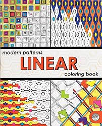 Modern Patterns Linear Coloring Book