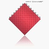XFloor F1™ Xtreme Modular Metal Flooring 12 x 12 Lava Red Tiles Qty 10