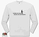 KANN ICH AUCH - MACH ICH ABER NICHT! ANGELN ANGLER FISHING Longsleeve-T-Shirt S-XXL