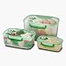 Fresh Vac 6-pc. Rectangle Container Set with Crisper