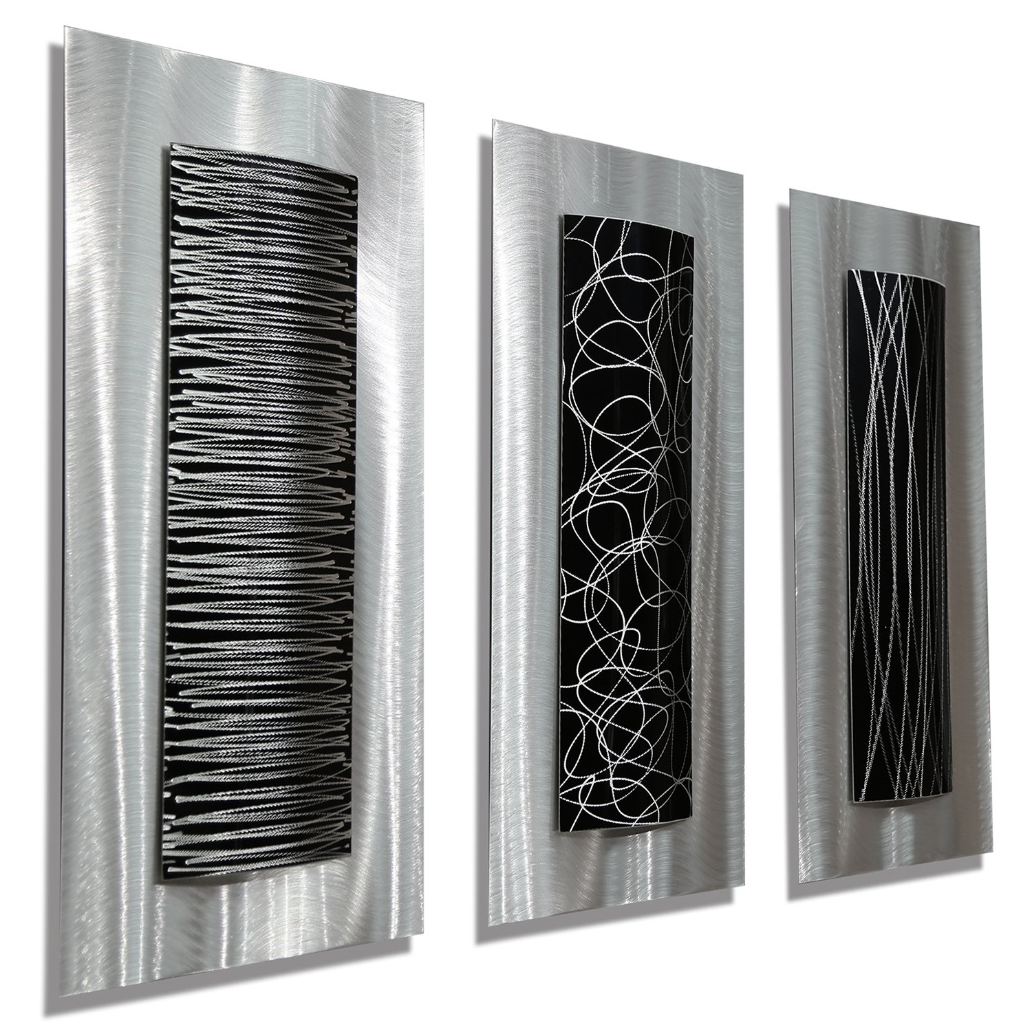 Abstract Metal Wall Art Panels Beautiful and Elegant