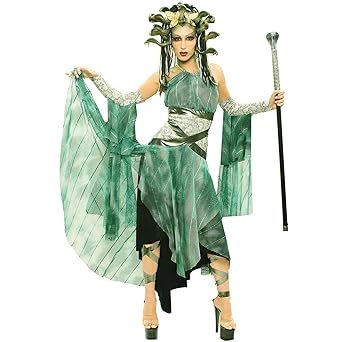 Paper Magic Medusa Serpent Monster Costume