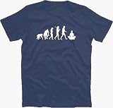 Produkt-Bild: YOGA MEDITATION T-Shirt S-XXL Navy M