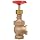 Milwaukee Valve 582 Series Bronze Globe Valve, Class 300, Elbow, Union Bonnet, NPT Female