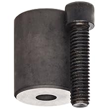 Jergens 25717 Jig Foot, Low Carbon Steel With Black Oxide Finish, 1-1/4" W x 1-1/2" H