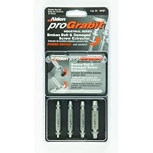Alden 8440P Pro Grabit Broken Bolt and Damaged Screw Extractor 4 Piece Kit