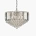 Kitchen & Housewares : Acrylic Spheres & Chrome Plated 6 Lamp Pendant Light