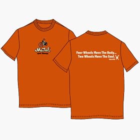 Cycle Therapy Motorcycle Tee in Rust