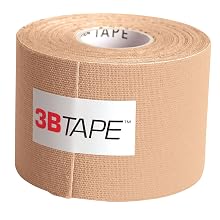 3B Scientific S-3BTBEN Beige Cotton Rayon Fiber Kinesiology Tape, 16' Length x 2" Width