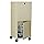 Edsal CSC6900PU 21-Inch Wide by 22-1/2-Inch Deep by 59-1/2-Inch High Mobile Enclosed Computer Cabinet, Putty