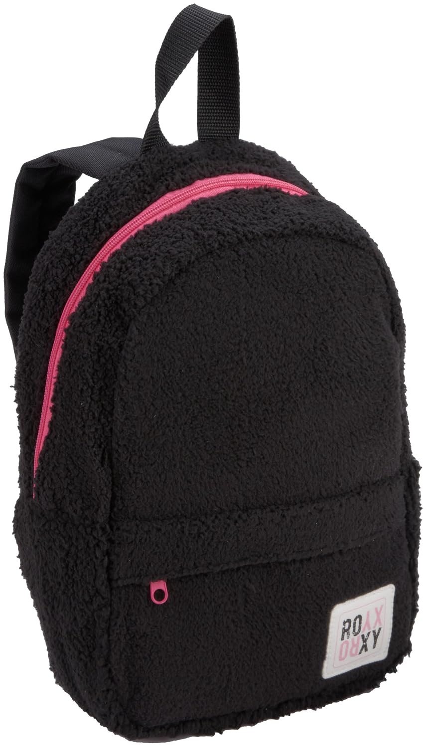 Roxy Kids Girls 7-16 Cuddle Adorable Sherpa Backpack, Black, One Size