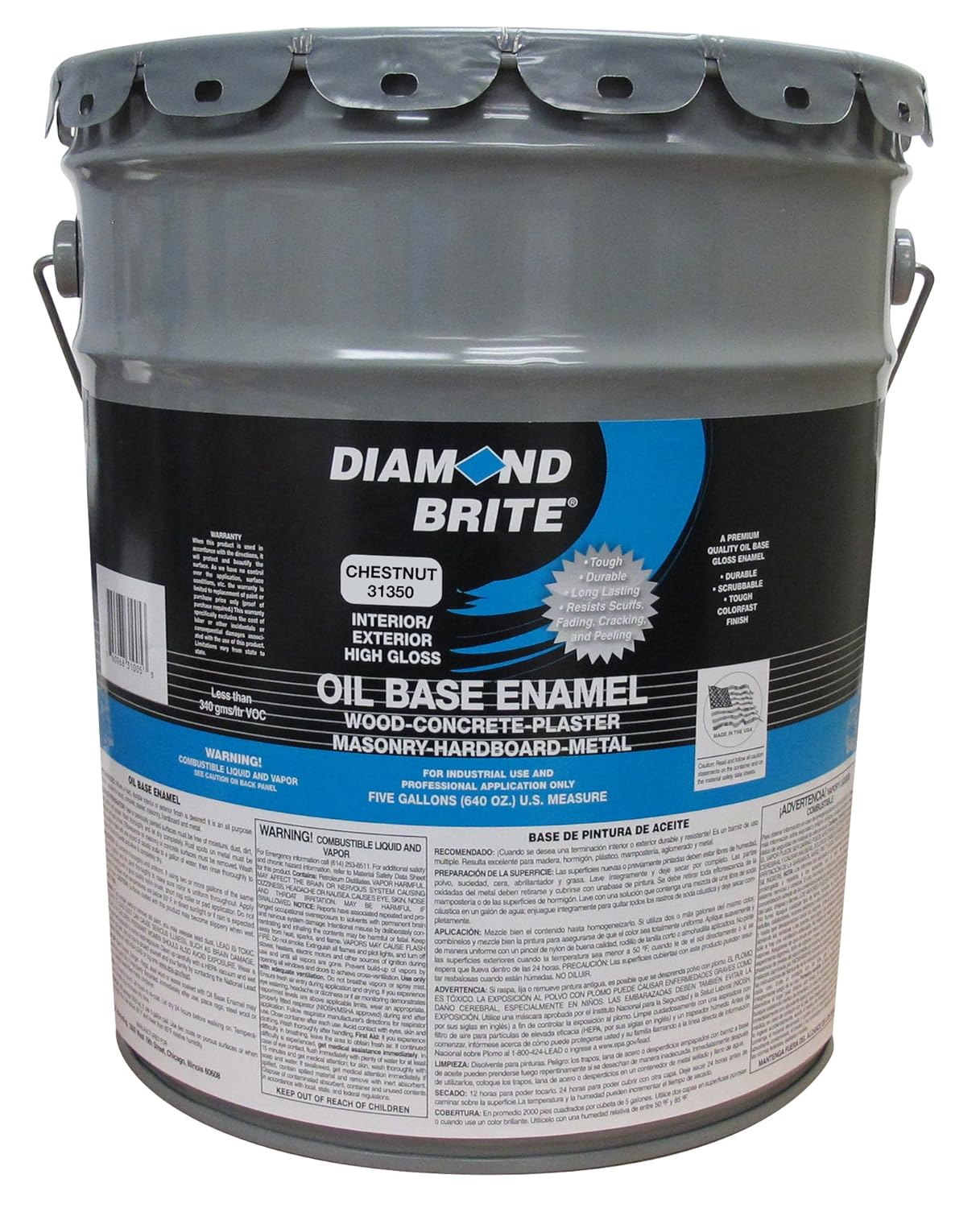 Diamond Brite Paint 31350 5Gallon Oil Base All Purpose Diamond Brite Paint 31350 5Gallon Oil Base All Purpose