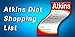 Atkins Diet Shopping List