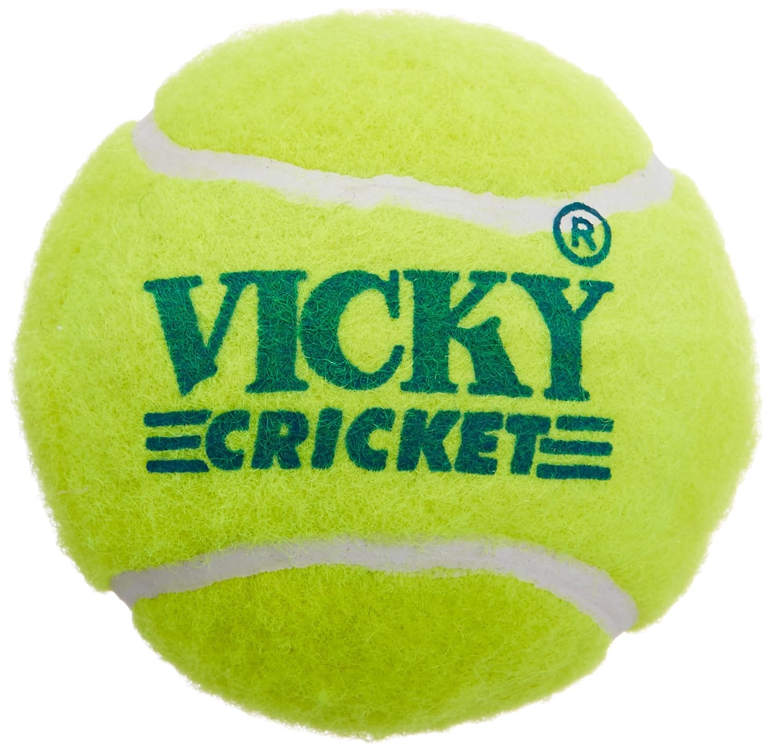 Vicky Tennis Cricket Ball, Pack of 6 Yellow available at Amazon for Rs.420