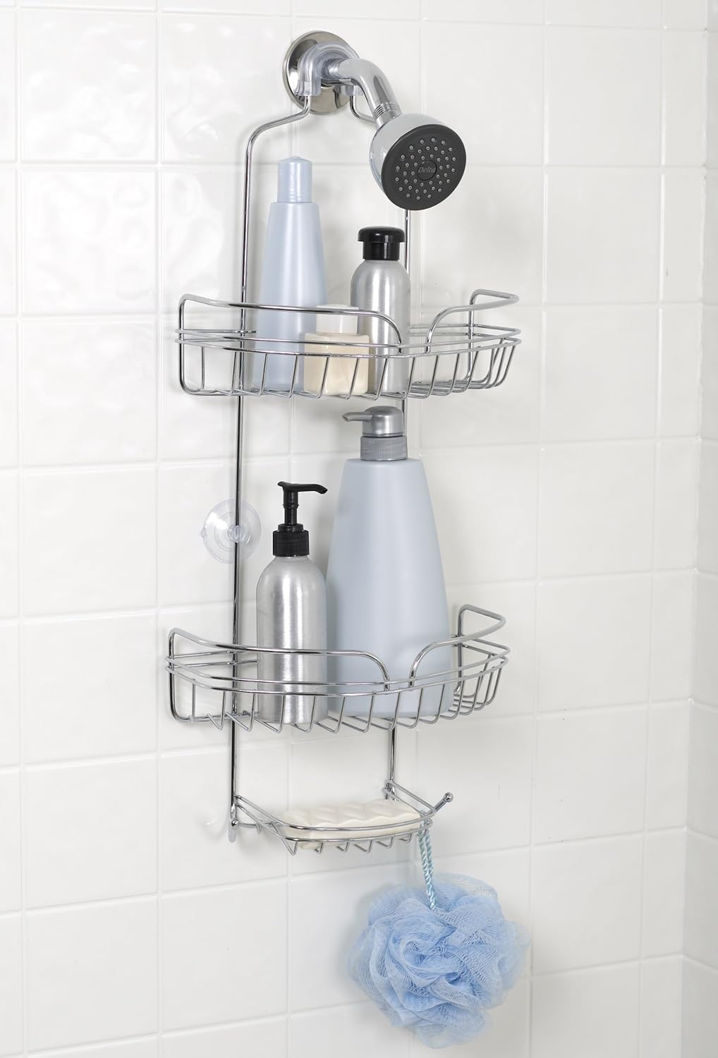 Zenith Products 7529S Premium Shower Head Caddy, Chrome , New, Free