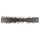 Weiler Vortec Pro Medium Face Wire Wheel Brush, Round Hole, Carbon Steel, Crimped Wire, 6" Diameter, 0.014" Wire Diameter, 5/8-1/2" Arbor, 1-7/16" Bristle Length, 3/4" Brush Face Width, 6000 rpm
