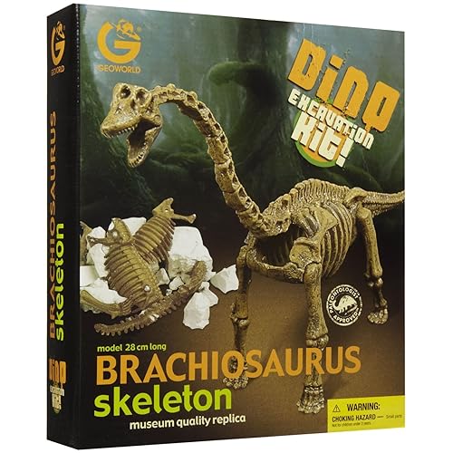 Geoworld Dino Excavation Kit - Brachiosaurus Skeleton