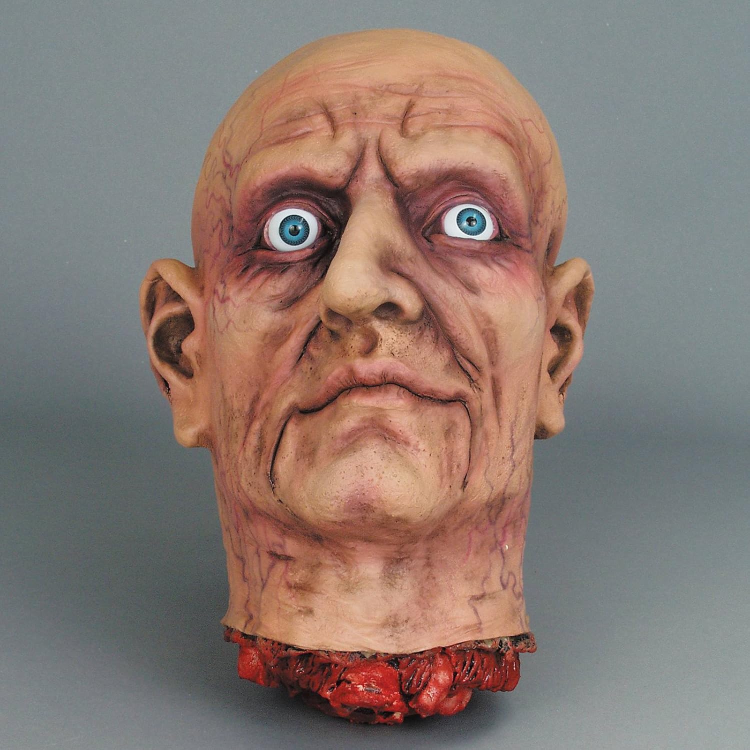 Cut Off Head with Open Eyes