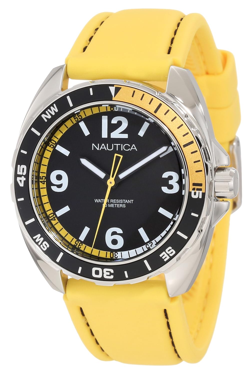Nautica Men's N09923G Sport Classic Analog Enamel Bezel Watch Set