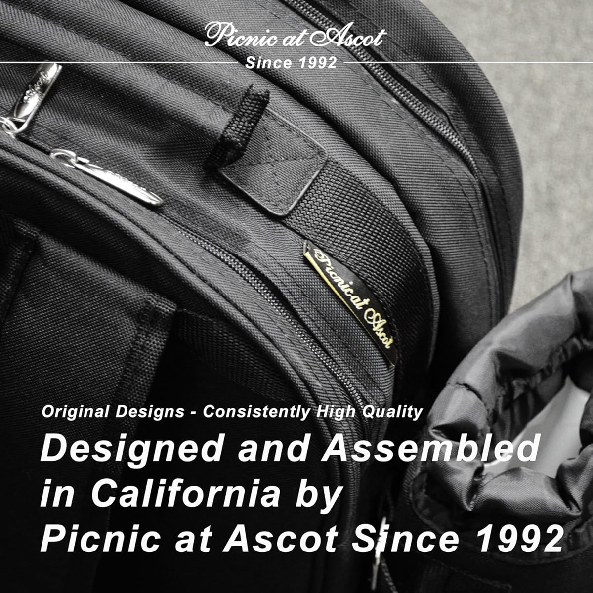 Picnic at Ascot Ultimate Insulated Picnic Cooler on Wheels with