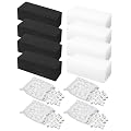 Prismora 4 Set of Three-Stage Filtration Tank Filter Maintenance Kit for AquaClear 110 Power Filter