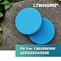 LTWHOME Blue Coarse Foam Media Filter Pads