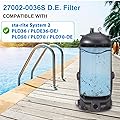 CAtArt 27002-0036S D.E. Pool Filter, Compatible with sta rite System 2 PLDE36/PLD50/PLD70 Series Pool and Spa Filter