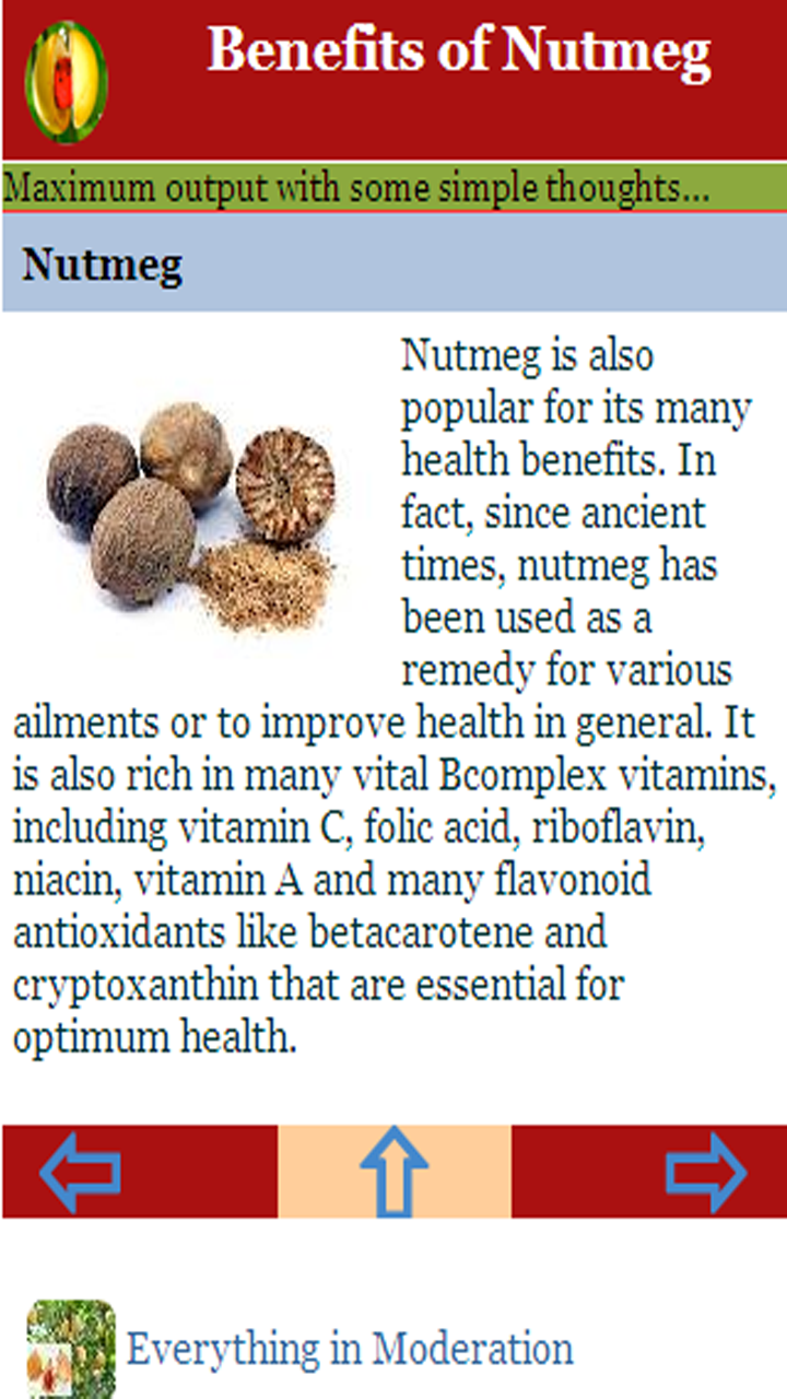 Benefits of Nutmeg Amazon.it per Android
