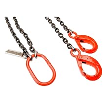 Mazzella DOL Welded Alloy Chain Sling, Fixed-Leg, Grade 100, Load Capacity at 60°