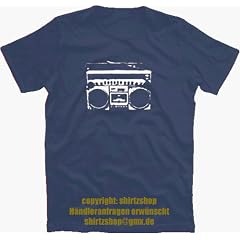 GHETTOBLASTER BEATBOX hiphop music rap T-Shirt S-XXXL neu