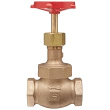 Milwaukee Valve 572 Series Bronze Globe Valve, Class 300, Inline, Union Bonnet, NPT Female