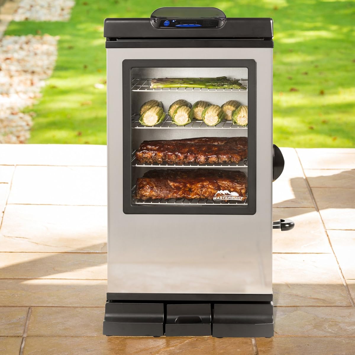 Masterbuilt 20072115 Bluetooth Smart Digital Electric Smoker, 30Inch